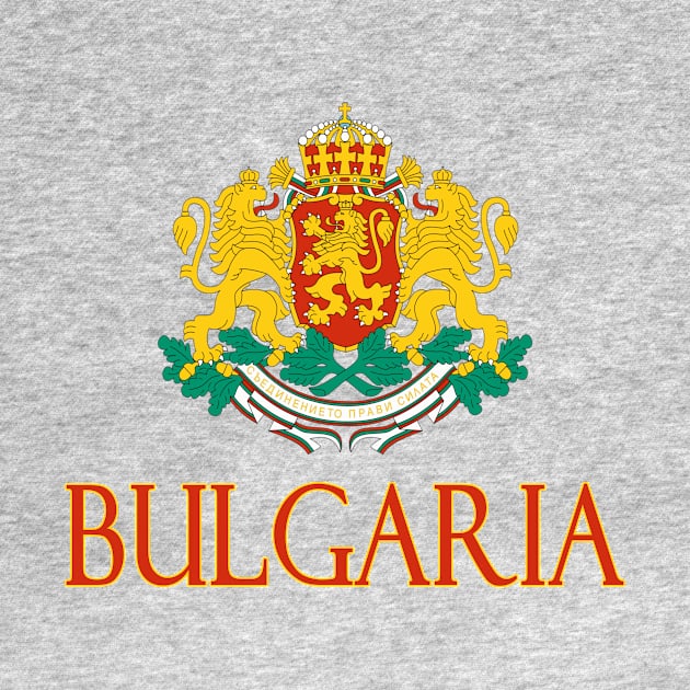 Bulgaria - Bulgarian Coat of Arms Design by Naves